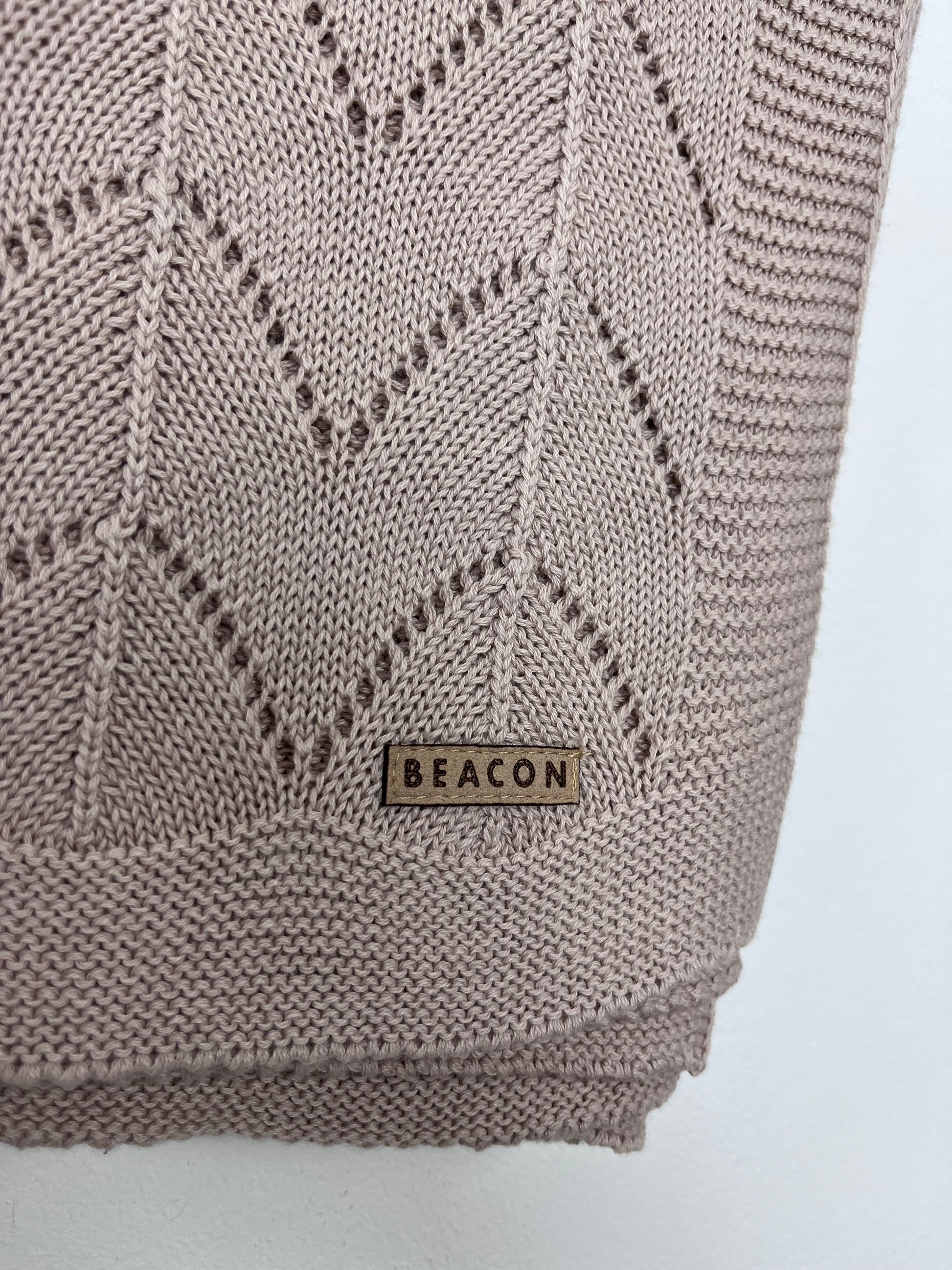 Super Soft Touch Knit Blanket-Blankets-Beacon London-Grey-Beacon London
