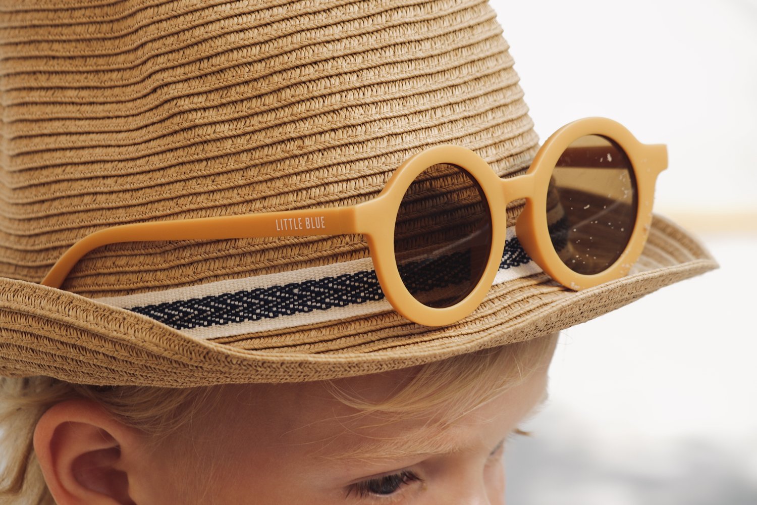 Toddler Sunnies In Mango-Sunglasses-Little Blue-Beacon London