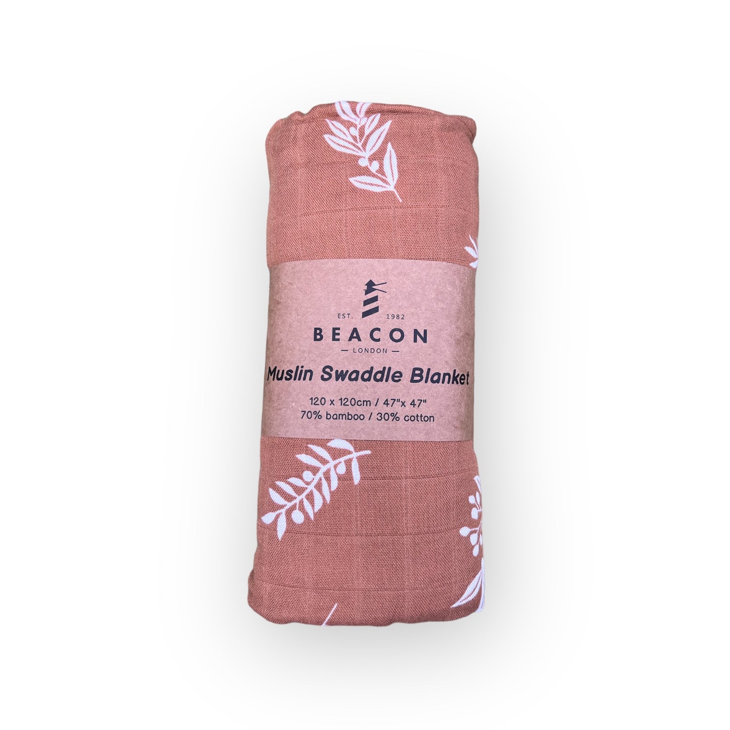 Muslin Bamboo Swaddle Blankets-Blankets-Beacon London-Floral-Beacon London