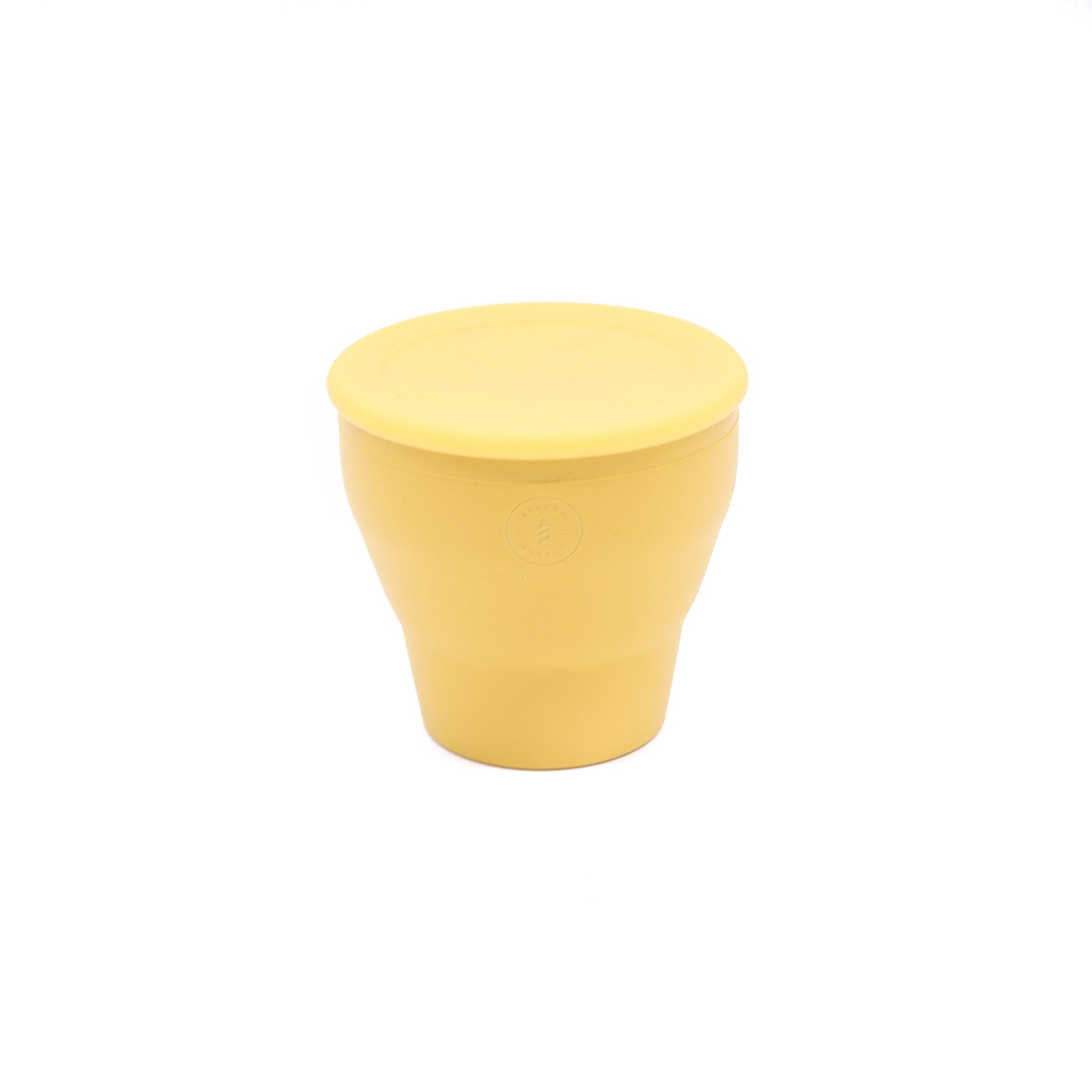 Collapsible Silicone Snack Cup-Dinner Set-Beacon London-Mustard-Beacon London