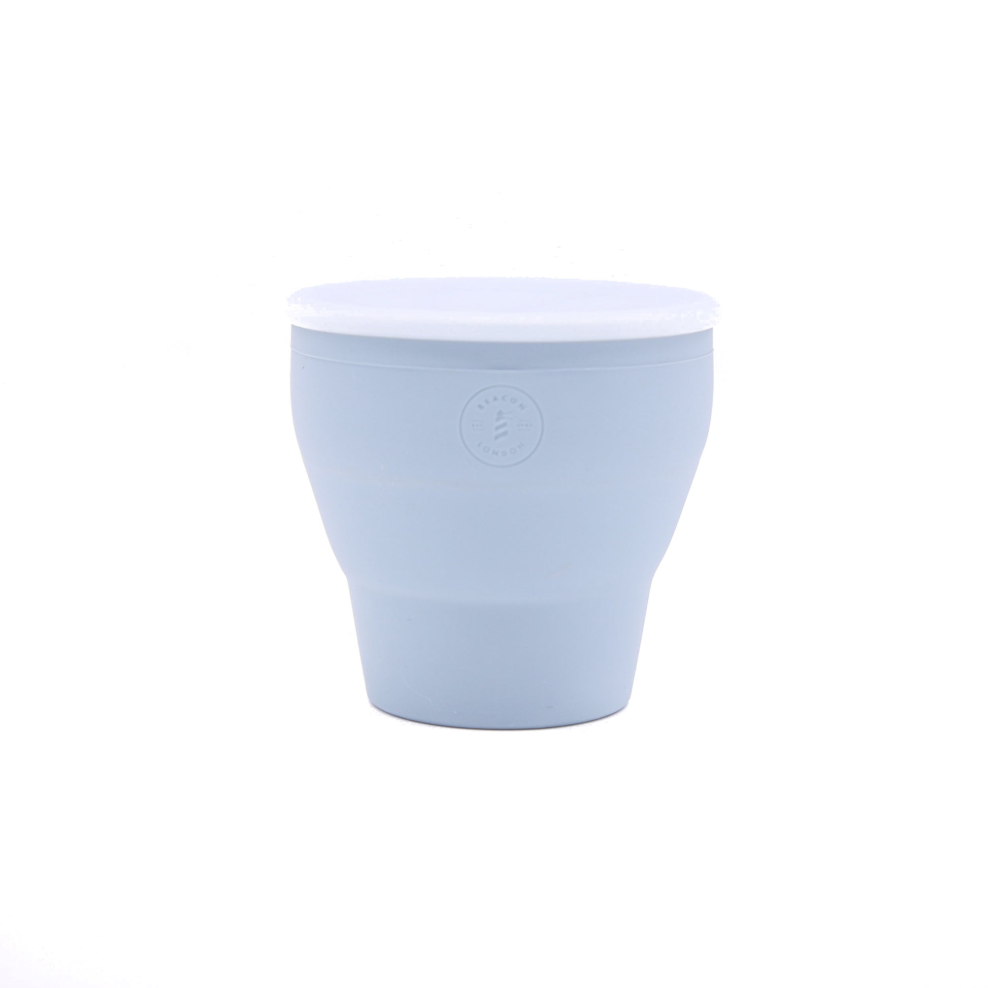 Collapsible Silicone Snack Cup-Dinner Set-Beacon London-Sky Blue-Beacon London