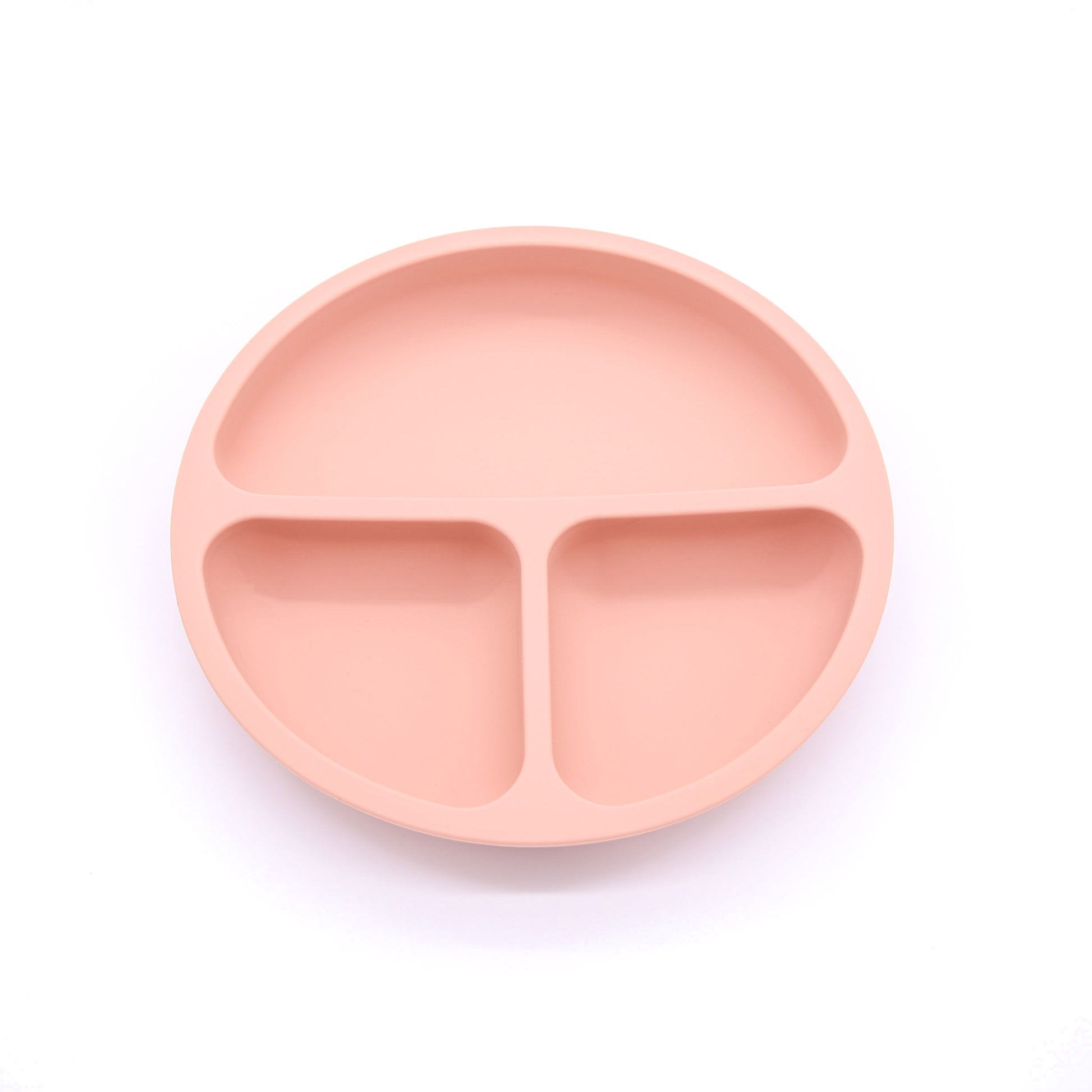 Silicone Plate With Dividers-Dinner Set-Beacon London-Blush-Beacon London